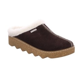 Rohde FOGGIA-D Pantoffel, Hausschuh, Clog mit herausnehmbarer Innensohle aus Lammwolle