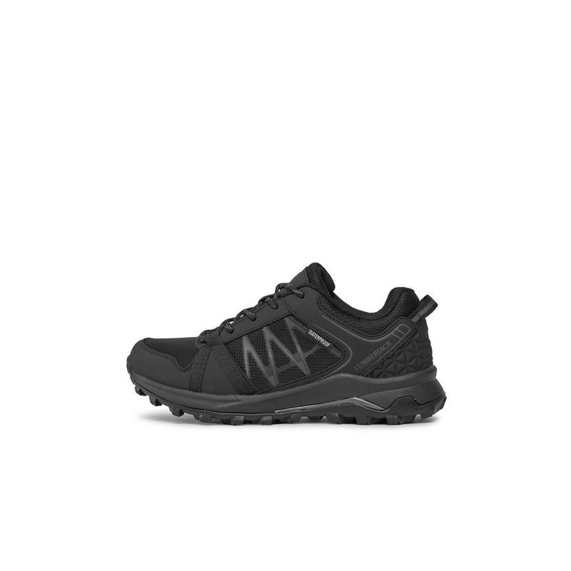 LUMBERJACK Trekkingschuhe BRONTES SWC7911-001-M67 Total Black CB003 Trekkingschuh