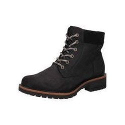 Ecco Elaina Schnnür Boots Damen schwarz|schwarz