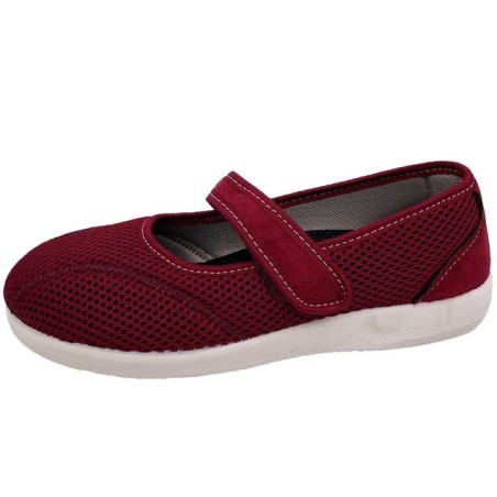 PADERO OrtoMed Damen Klettverschluss Slipper Weite H