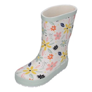 KOEL WELLIE BARE MULTI Barfußschuh White Flowers