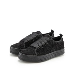 LASCANA Sneaker, mit leichter Plateausohle und Spitze, Schnürhalbschuhe, Freizeitschuhe