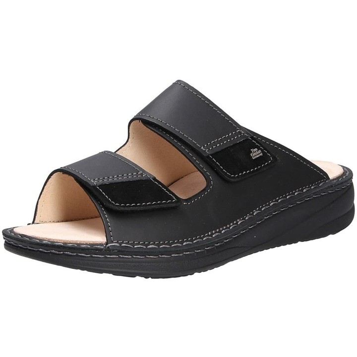 Finn Comfort Herren Pantolette, schwarz(schwarz), Gr. 46 40