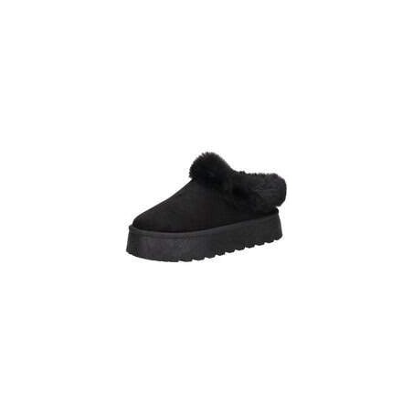Claudia Ghizzani Slipper Damen schwarz|schwarz