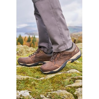 Pioneer II Extreme Wasserdichte Herren Leder Wanderstiefel - Braun