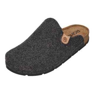Rohde H.Soave 6751-82 Hausschuh Anthrazit