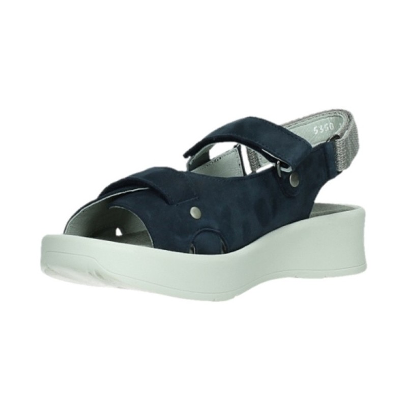Wolky Globe Longbeach nubuck blau 41