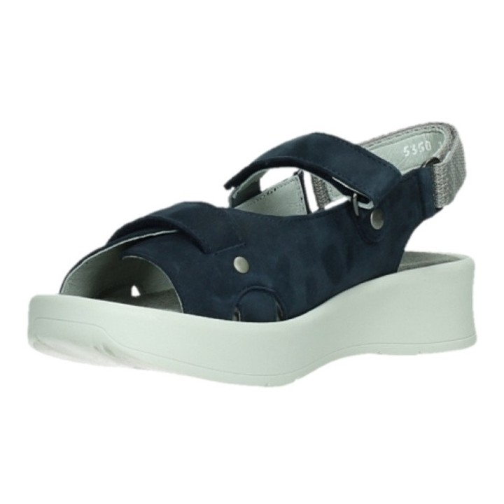 Wolky Globe Longbeach nubuck blau 41