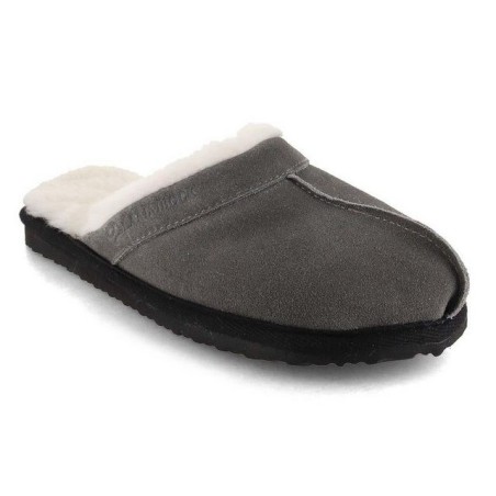 LAMMBOCK Woolson offene Lammfellpantoffeln Schaffell-Hausschuhe für Damen Herre Hausschuh mit breiter Komfort Passform