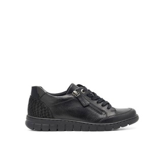 Go Soft Go Soft Halbschuhe Damen WI23-GHANA-04 Schwarz Schnürschuh