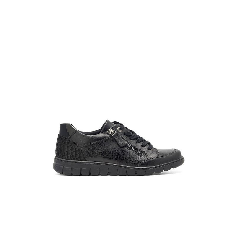 Go Soft Go Soft Halbschuhe Damen WI23-GHANA-04 Schwarz Schnürschuh