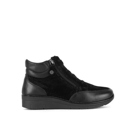 Go Soft Go Soft Halbschuhe Damen WI23-REBECA-22 Schwarz Schnürschuh