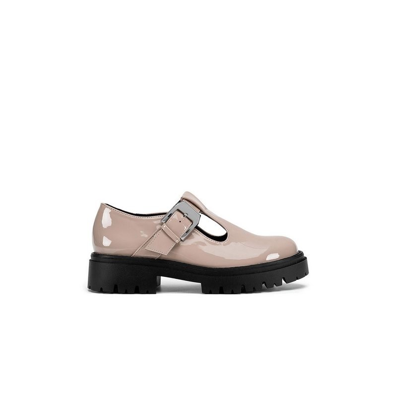 Jenny Fairy Jenny Fairy Halbschuhe Damen WS5865-10 Beige Schnürschuh