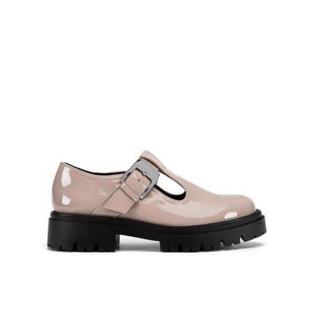 Jenny Fairy Jenny Fairy Halbschuhe Damen WS5865-10 Beige Schnürschuh
