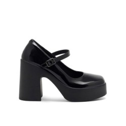 Jenny Fairy Jenny Fairy Halbschuhe Damen THORA SK6840-C Schwarz Schnürschuh