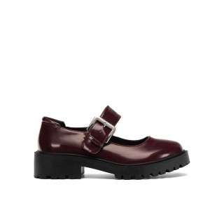 Jenny Fairy Jenny Fairy Halbschuhe Damen WYL3951-2 Dunkelrot Schnürschuh
