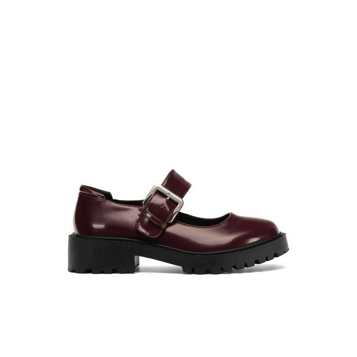 Jenny Fairy Jenny Fairy Halbschuhe Damen WYL3951-2 Dunkelrot Schnürschuh