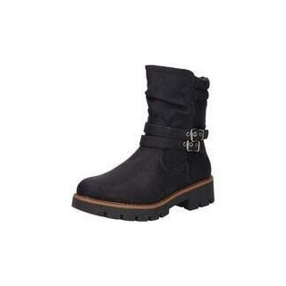 Via della Rosa Biker Stiefelette Damen schwarz|schwarz