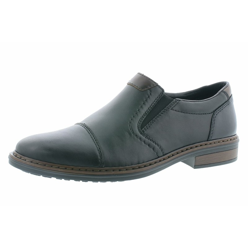 Rieker schwarz/kas/schw. Lugano schwarz 40