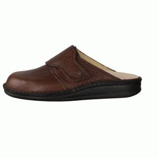 Pantoletten braun Amalfi 45