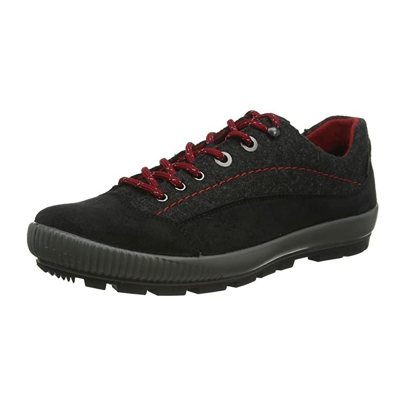 Superfit Halbschuh Leder  TANARO TREKK schwarz 4