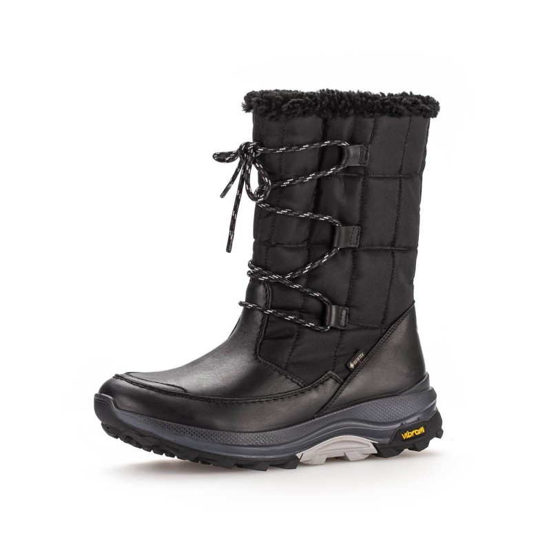 Stiefelette schwarz 4,5