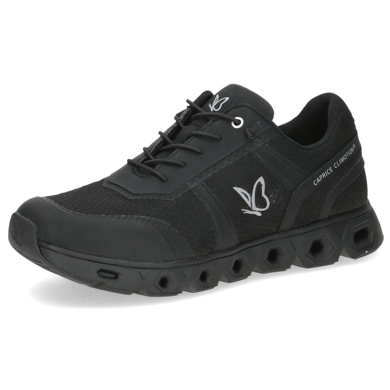 Damen Low Sneaker Low Top 9-23605-43 Schwarz 036 Black/Blk S... 37