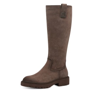 Damen Elegante Stiefel  1-25622-43 Grau 341 Taupe Kunstleder... 37