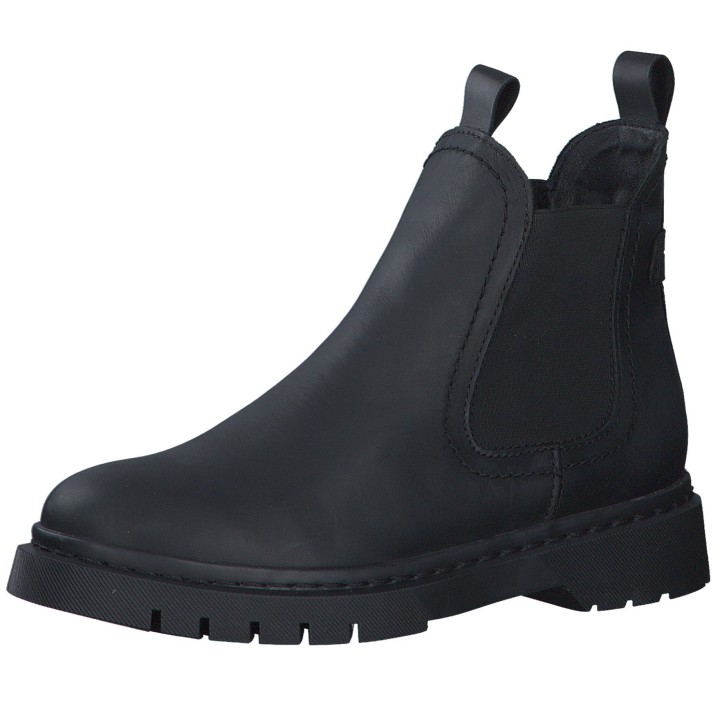 Damen Elegante Stiefelette  1-25829-43 Schwarz 001 Black Led... 37