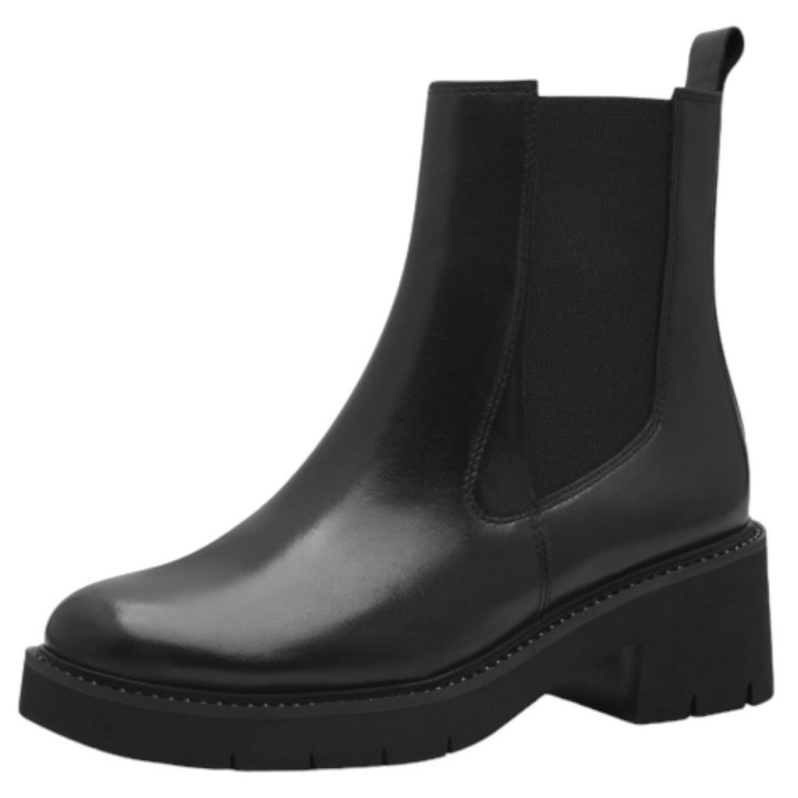 Damen Sportliche Stiefelette  1-25434-43 Schwarz 003 Black L... 37