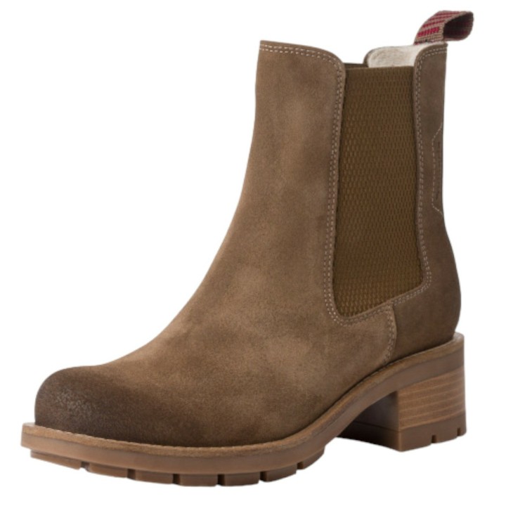 Damen Sportliche Stiefelette  1-25490-43 Braun 336 Tobacco L... 38