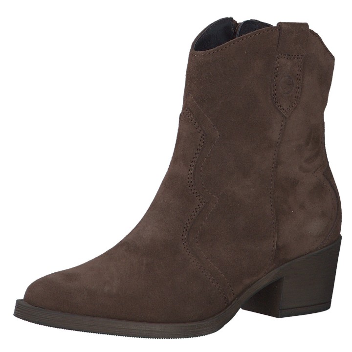 Damen Elegante Stiefelette Western 1-25702-41 Braun 003 Mocc... 37
