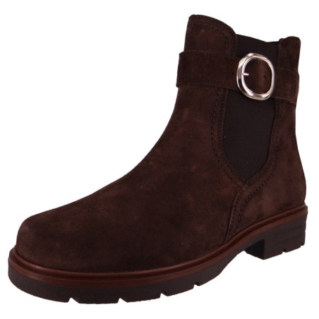 Damen Elegante Stiefelette F-Weite 34.653 Braun 18 Brown Led... 37