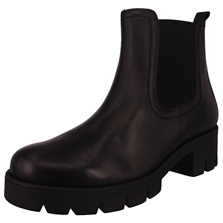 Damen Elegante Stiefelette Chelsea F-Weite 51.710 Schwarz 27... 37