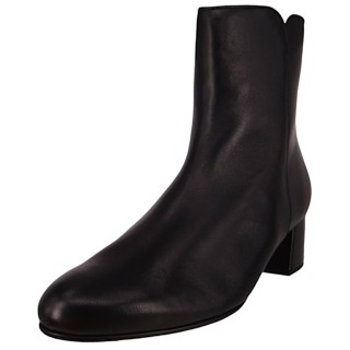 Damen Elegante Stiefelette F-Weite 55.680 Schwarz 27 Black L... 39
