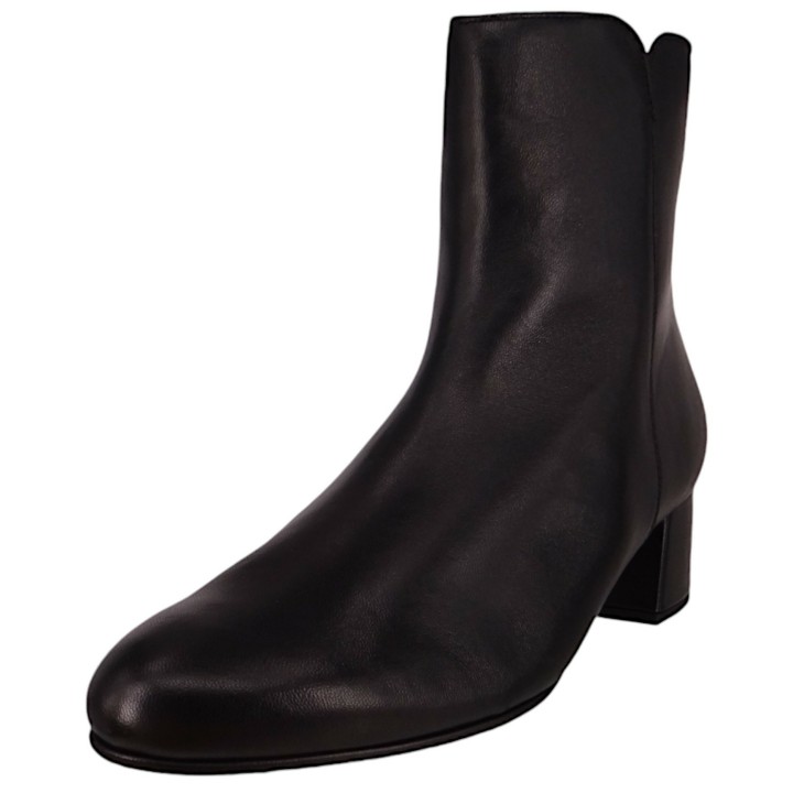Damen Elegante Stiefelette F-Weite 55.680 Schwarz 27 Black L... 39