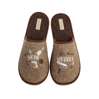ADELHEID Heimwerker Filzpantoffel Pantoffel