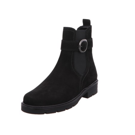 Cowboy-/Bikerlaarsjes - schwarz 4,5