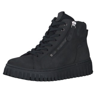 Damen Sportliche Stiefelette  1-25206-43 Schwarz 001 Black L... 38