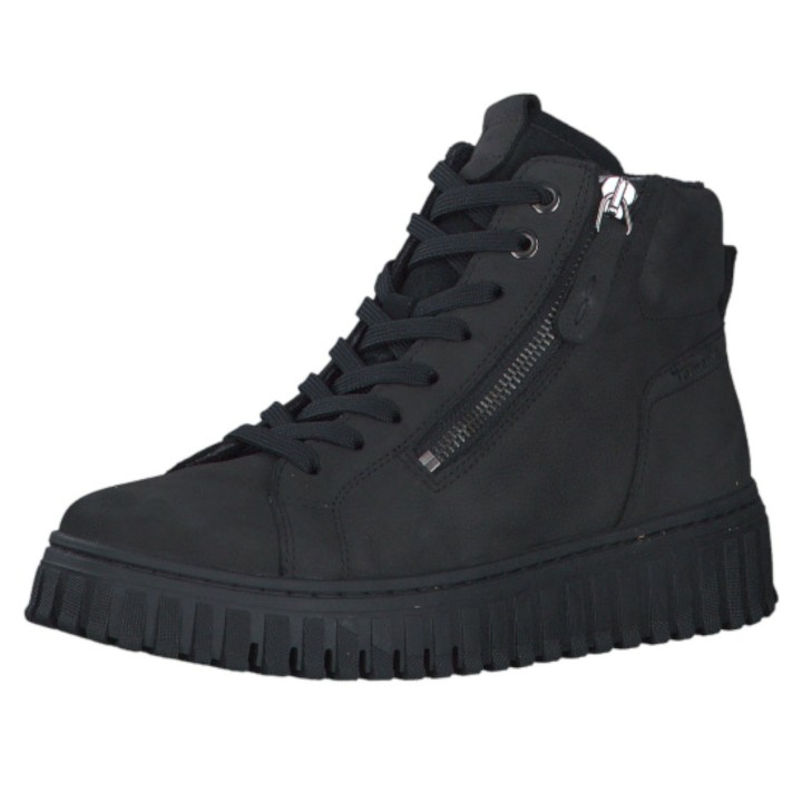 Damen Sportliche Stiefelette  1-25206-43 Schwarz 001 Black L... 38