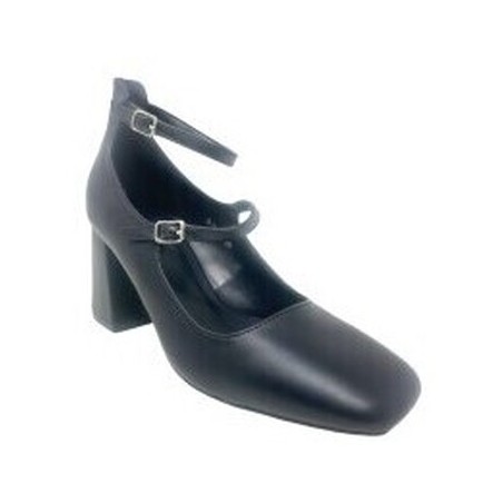 Bienve  Schuhe Zapato señora  b3367 negro