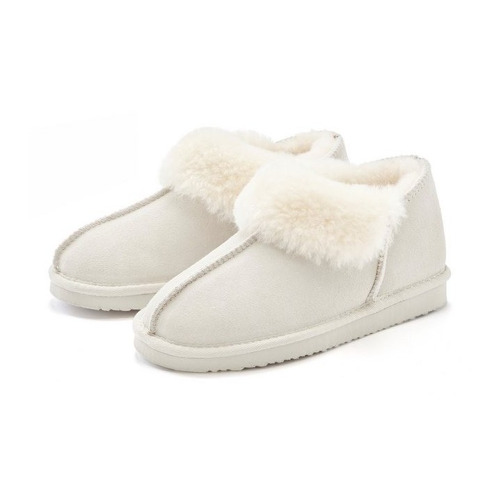 Vivance Hausschuh Plüsch Hausschuh, Pantolette, Pantoffel aus Lammfell