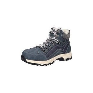 Via della Rosa Schnür Boots Damen blau|blau|blau|blau|blau