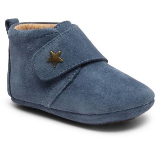 Bisgaard Bisgaard Baby Star Blue Hausschuh