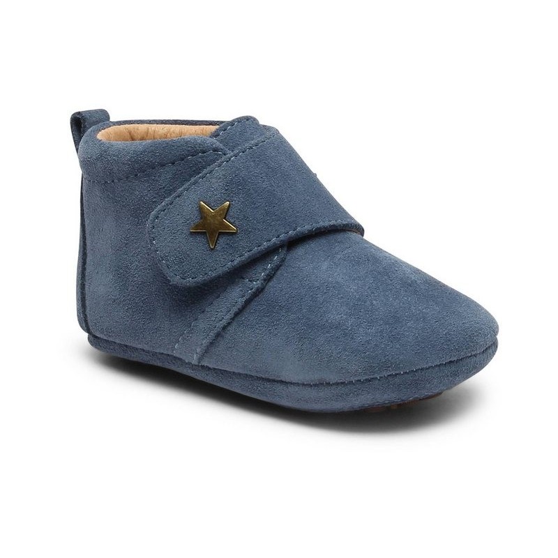 Bisgaard Bisgaard Baby Star Blue Hausschuh
