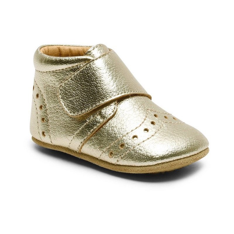 Bisgaard Bisgaard Petit Gold Hausschuh