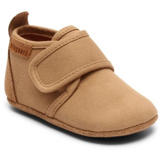 Bisgaard Bisgaard Baby Cotton Camel Hausschuh