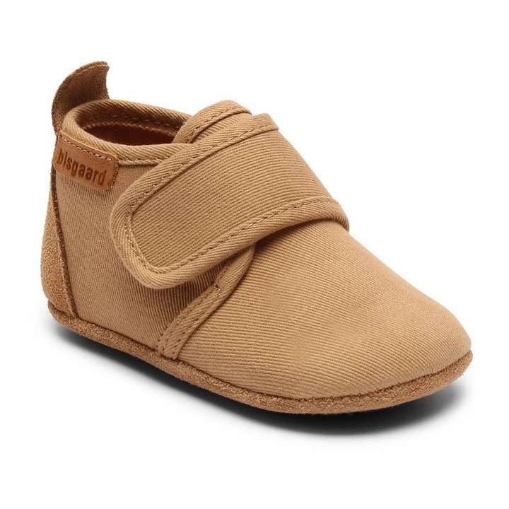 Bisgaard Bisgaard Baby Cotton Camel Hausschuh
