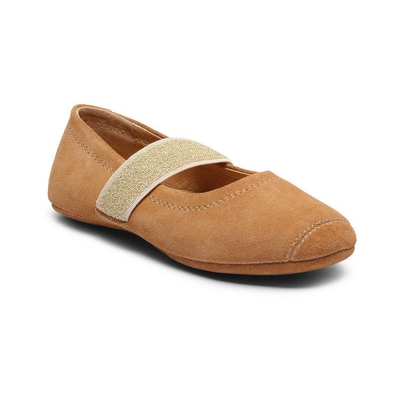 Bisgaard Bisgaard Ballet Tan Hausschuh