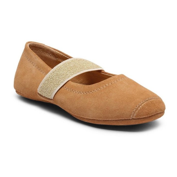 Bisgaard Bisgaard Ballet Tan Hausschuh